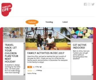 Familiesforlife.sg(Families for Life) Screenshot