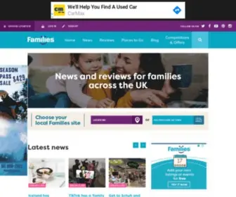 Familiesonline.co.uk(Find Places To Go With The Kids & Family Attractions) Screenshot