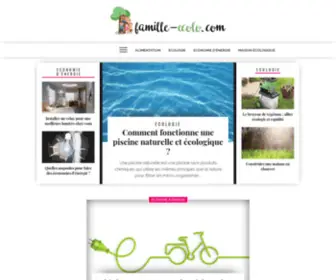 Famille-Ecolo.com(Famille Ecolo) Screenshot