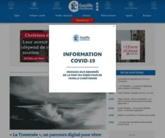 Famillechretienne.fr(Le site catholique de toute la famille) Screenshot