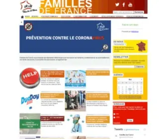 Familles-DE-France.org(Famille de France) Screenshot