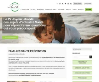 Famillessanteprevention.org(Familles Santé Prévention) Screenshot