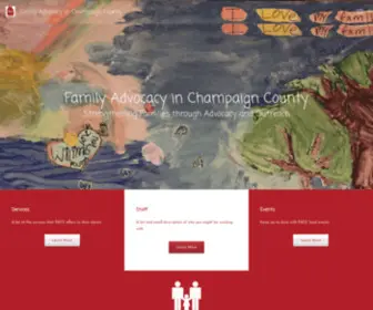 Family-Advocacy.org(Family Advocacy in Champaign County) Screenshot