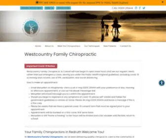 Family-Chiro.co.uk(Redruth Chiropractor) Screenshot