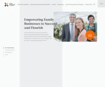 Family-Enterprise-Xchange.com(Empowering Family Business in Canada) Screenshot