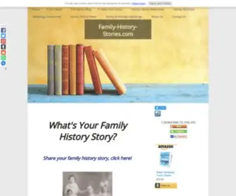 Family-History-Stories.com(Family History Stories) Screenshot