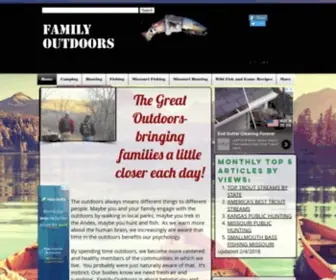 Family-Outdoors.com(Fishing, Hunting, Camping) Screenshot