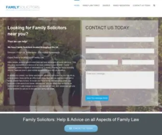 Family-Solicitors.co.uk(Family Solicitors) Screenshot