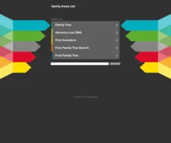 Family-Trees.net(Geneology search software reviews) Screenshot