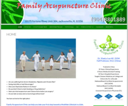 Familyacupunctureclinic.com(Family Acupuncture Clinic) Screenshot