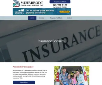 Familyagent.com(Mehrbrodt Insurance Service Inc) Screenshot