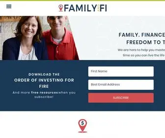 Familyandfi.com(Family and FI) Screenshot