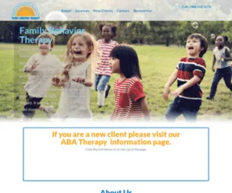 Familybehaviortherapy.com(Family Behavior Therapy) Screenshot