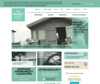 Familybuildingsociety.co.uk(Family Building Society. Our core objective) Screenshot
