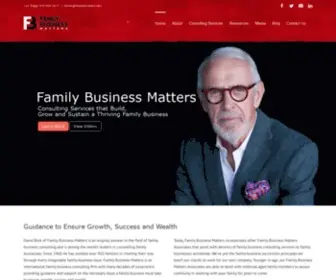 Familybusinessmatters.consulting(Family Business Consulting) Screenshot