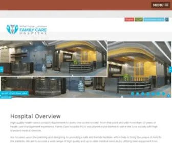 Familycare.com.sa(Family Care Hospital) Screenshot