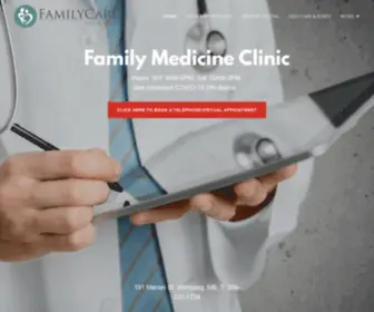 Familycaremed.ca(FamilyCare Medical Centre) Screenshot