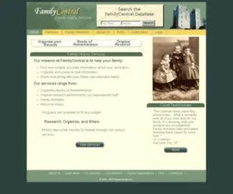 Familycentral.net(FamilyCentral Network) Screenshot