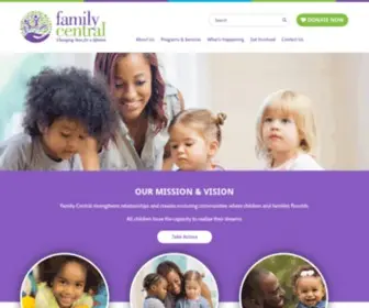 Familycentral.org(Family Central) Screenshot
