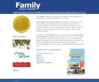 Familychoiceawards.com(Family Choice Awards) Screenshot