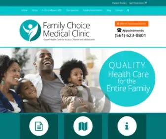 Familychoicemedicalclinic.com(Wellington Family Doctor FL) Screenshot