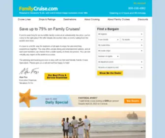 Familycruise.com(Family Cruises) Screenshot