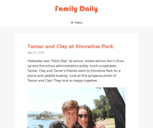 Familydaily.info(Family Daily) Screenshot