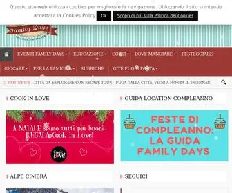 Familydays.it(Family Days) Screenshot