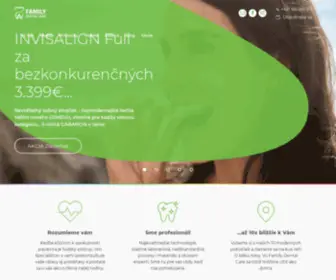 Familydentalcare.sk(Zubná) Screenshot