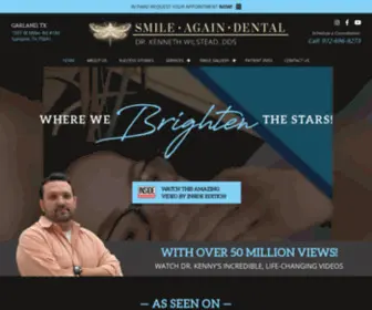 Familydentistgarland.com(Cosmetic Dentistry in Garland) Screenshot