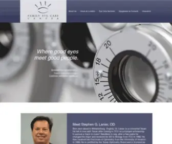 Familyeyecareweatherford.com(Eye Doctor) Screenshot