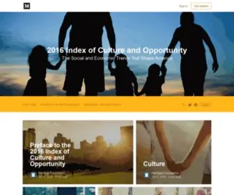 Familyfacts.org(2016 Index of Culture and Opportunity) Screenshot