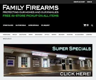 Familyfirearms.com(Family Firearms) Screenshot