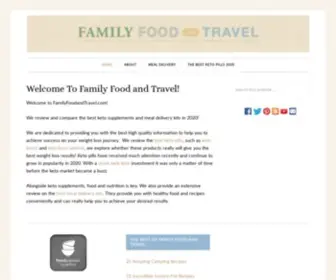 Familyfoodandtravel.com(Recipes, Travel, and Our Favorite Things) Screenshot