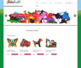 Familyfunshop.ie(Family Fun Shop For Birthday Gifts Ideas For All The FamilyFamily Fun Shop) Screenshot