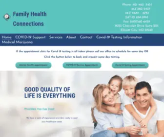 Familyhealthconnections.com(Familyhealthconnections) Screenshot