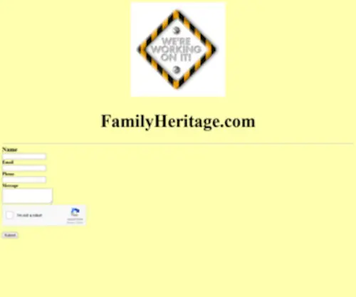 Familyheritage.com(familyheritage) Screenshot