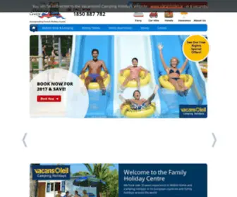 Familyholidaycentre.ie(Family Holidays) Screenshot