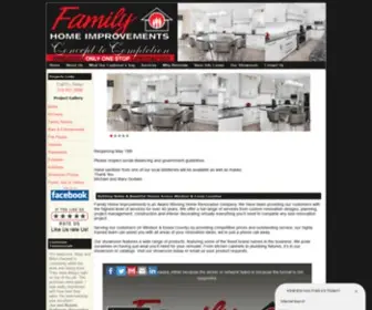 Familyhomeimprovements.com(Home Improvement Services in Windsor) Screenshot