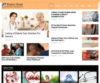 Familyhomemedicalequipment.com(Front Page) Screenshot
