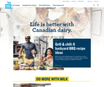 Familykitchen.ca(Life is better with Canadian dairy) Screenshot