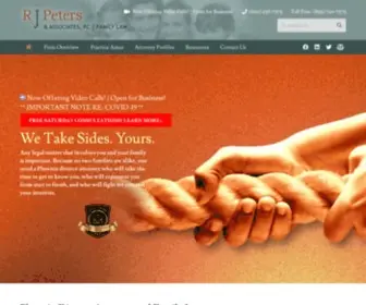 Familylawaz.com(Phoenix Divorce Attorney and Family Lawyers) Screenshot