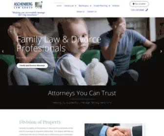 Familylawpros.com(The Aschenberg Law Group) Screenshot