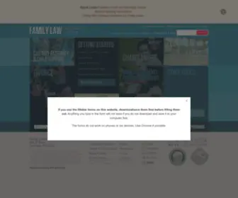 Familylawselfhelpcenter.org(The Family Law Self Help Center's mission) Screenshot