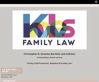 Familylawyerwindsor.ca(Family Lawyer in Windsor) Screenshot