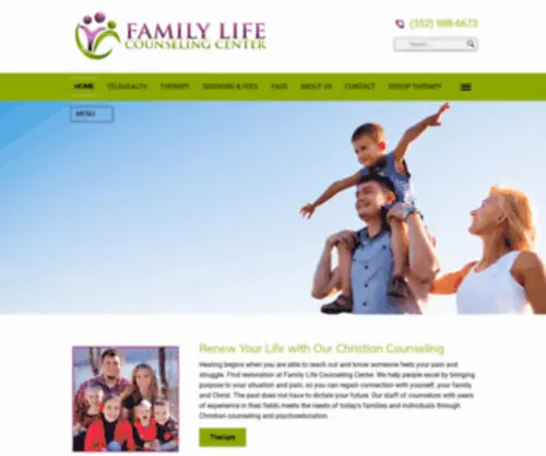 Familylifecounselingcenter.com(Counseling Center) Screenshot