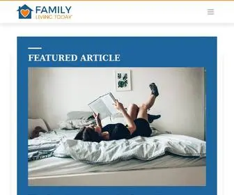 Familylivingtoday.com(Family Living Today) Screenshot