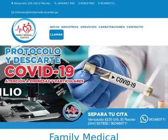 Familymedicalcenter.pe(Salud Domiciliaria) Screenshot