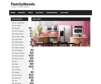 Familyneeds.net(Family Needs Network) Screenshot