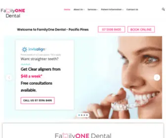 Familyonedental.com.au(FamilyOne Dental) Screenshot